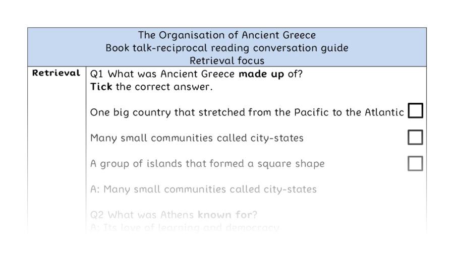 Reciprocal - retrieval - The Organisation of Ancient Greece