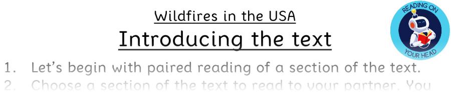 Teaching slides inference - Wildfires in the USA