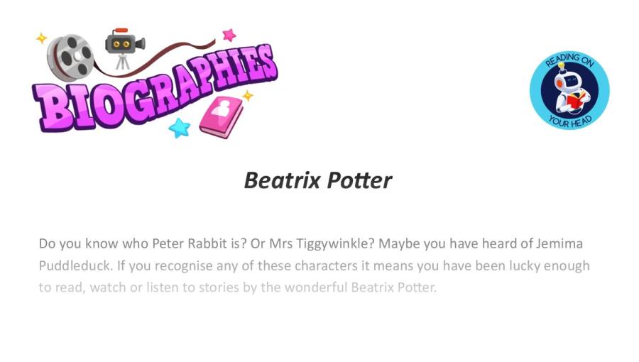 Beatrix Potter UKS2