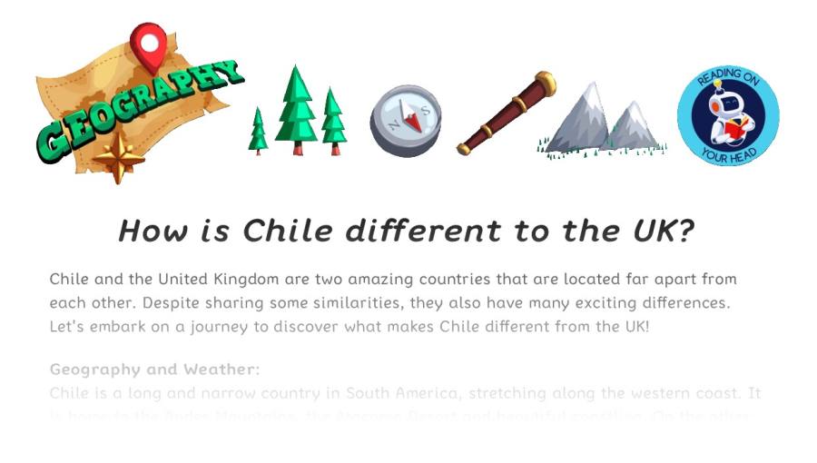 How is Chile different to the UK
