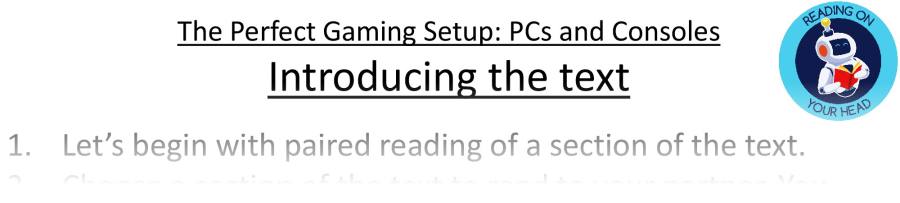 Teaching slides retrieval-The Perfect Gaming Setup PCs and Consoles
