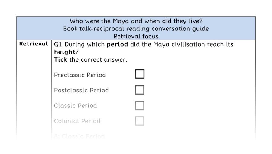 Reciprocal-retrieval-Who were the Maya and when did they live