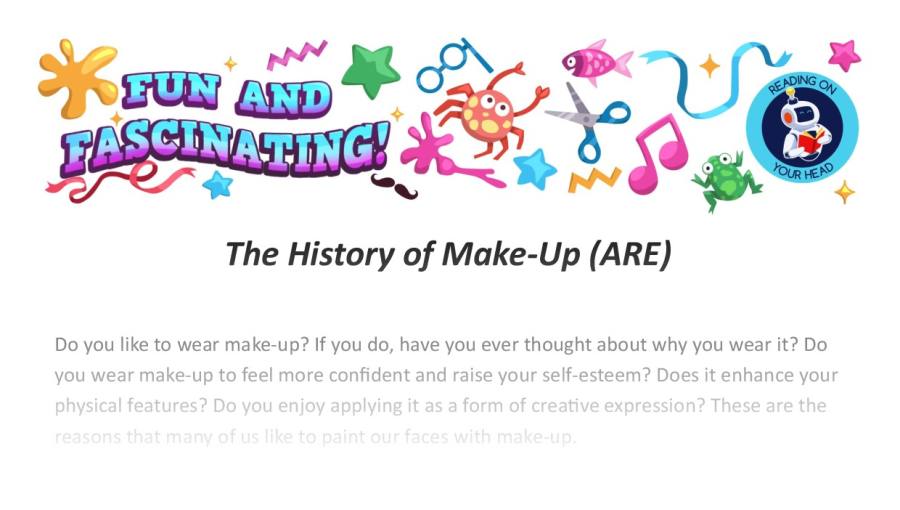 The History of Make Up Highlight Series 2