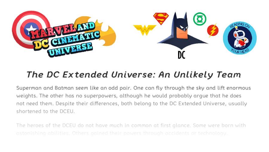 The DCEU Characters