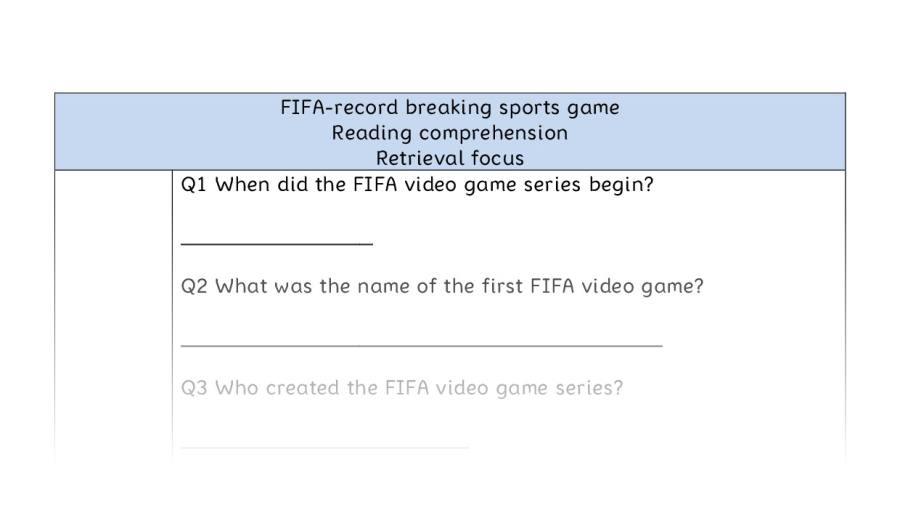 Reading comp-retrieval-FIFA-record breaking sports game