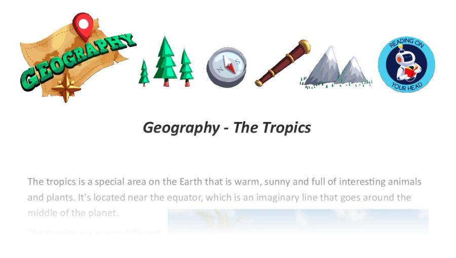 Geography - The Tropics