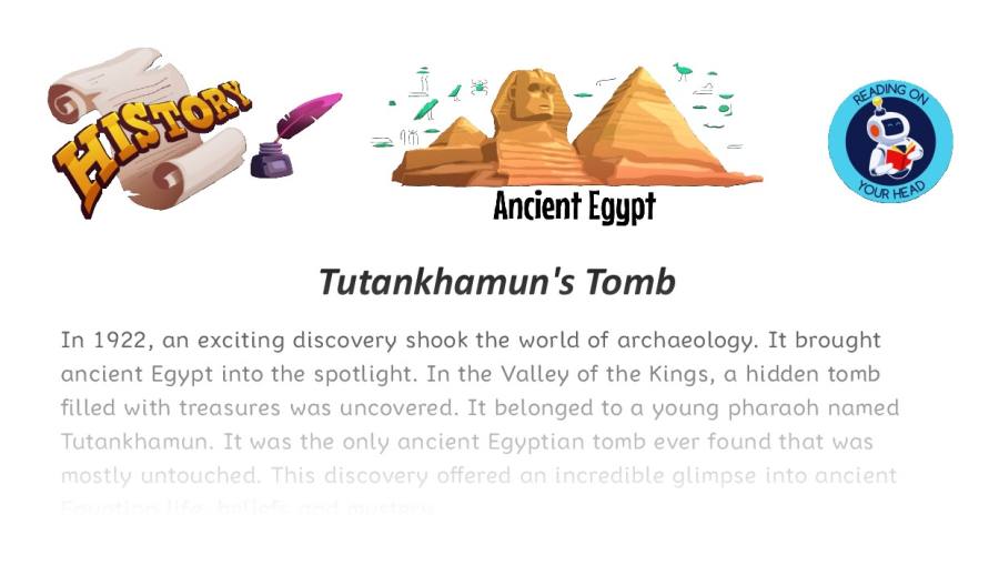 Tutunkhamuns Tomb - condensed version