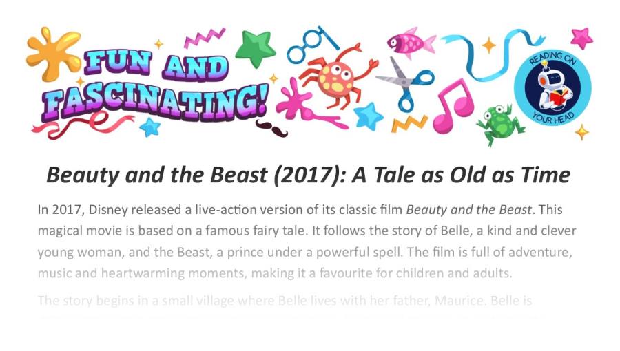 Beauty and the Beast