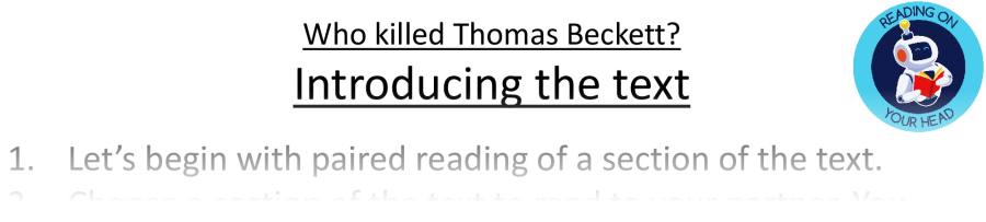 Teaching slides retrieval-Who killed Thomas Beckett