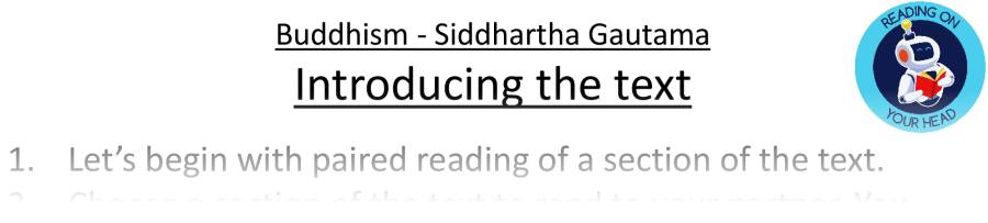 Teaching slides retrieval - Buddhism - Siddhartha Gautama