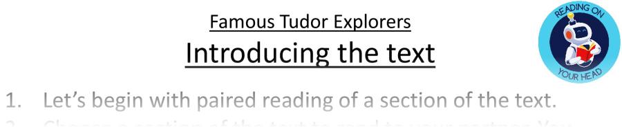 Teaching slides - Famous Tudor Explorers - Retrieval Focus