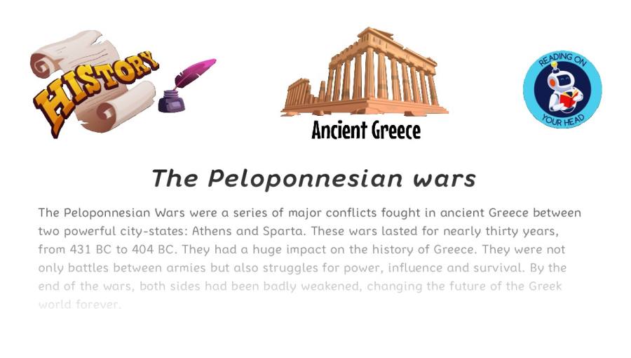 The Peloponnesian wars