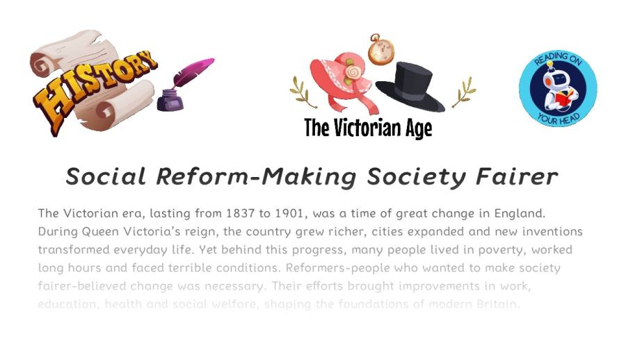 Social Reform-Making Society Fairer