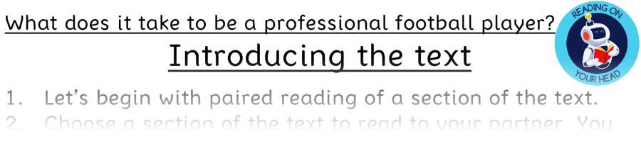 Teaching slides vocabulary-What does it take to be a professional football player