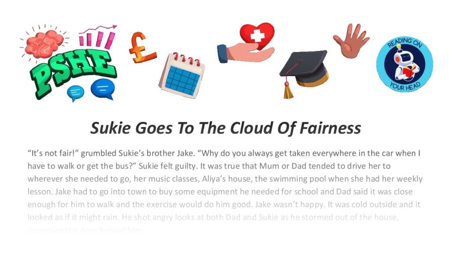 Sukie goes to the Cloud of Fairness