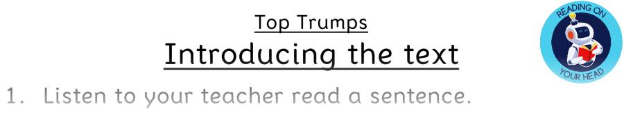 Teaching slides vocabulary - Top Trumps