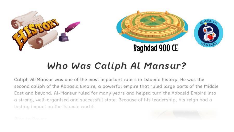 Who Was Caliph Al Mansur