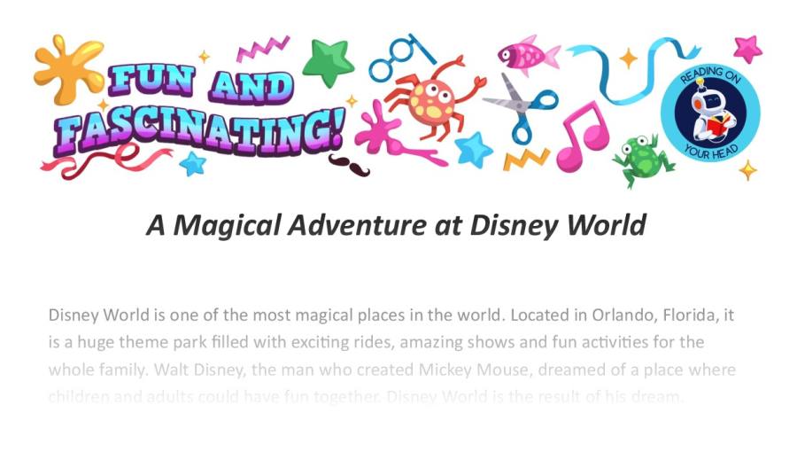A Magical Adventure at Disney World