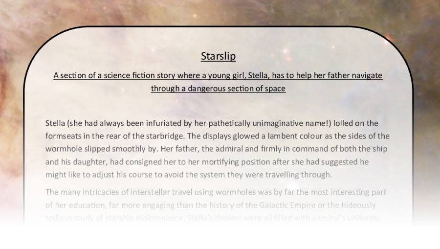 Starslip - science fiction from Reading On Your Head