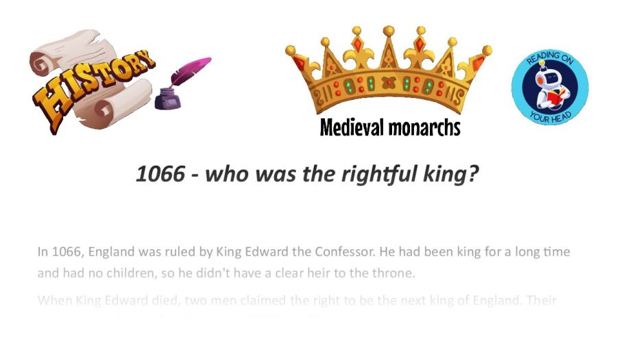 1066 who was the rightful king