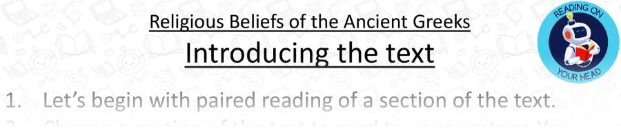 Religious Beliefs of the Ancient Greeks - Teaching Slides - Inference Focus