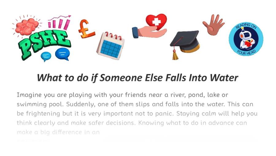 What to do if Someone Else Falls Into Water - condensed version