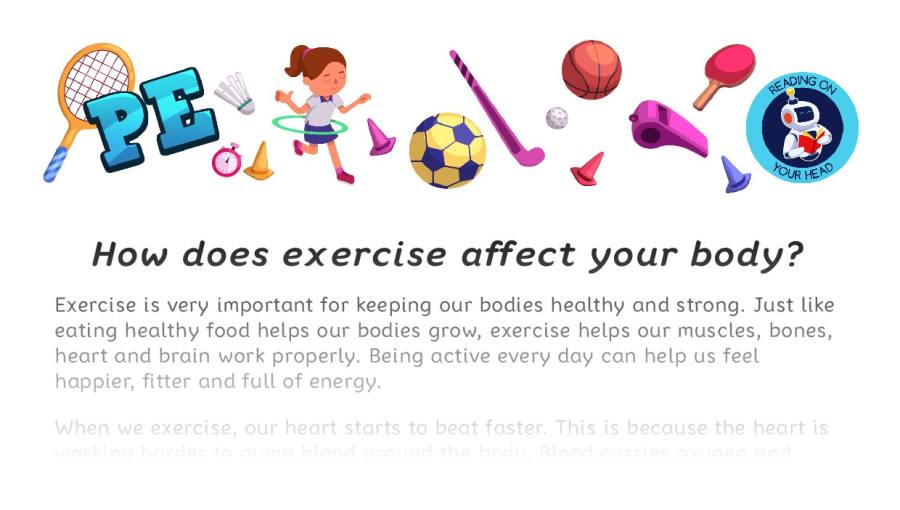 How does exercise affect your body - condensed version