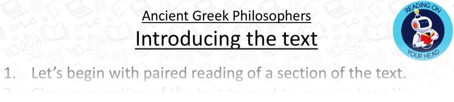 Ancient Greek Philosophers - Teaching Slides - VRSIPA Focus