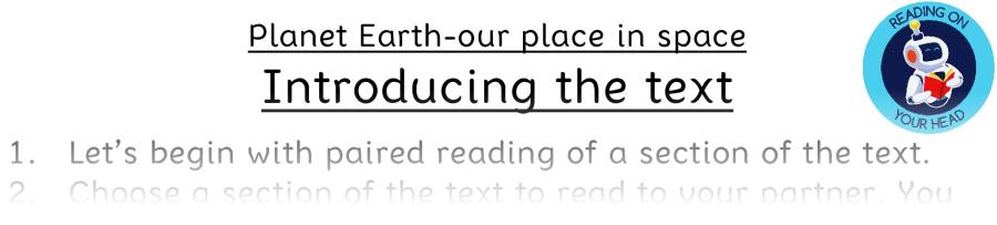Teaching slides retrieval-Planet Earth-our place in space