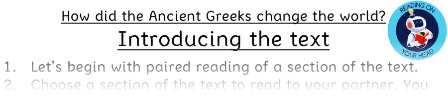Teaching slides retrieval-How did the ancient Greeks change the world