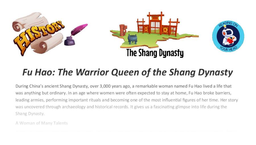 Fu Hao The Warrior Queen of the Shang Dynasty