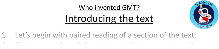 Teaching slides VRSIPE - Who invented GMT