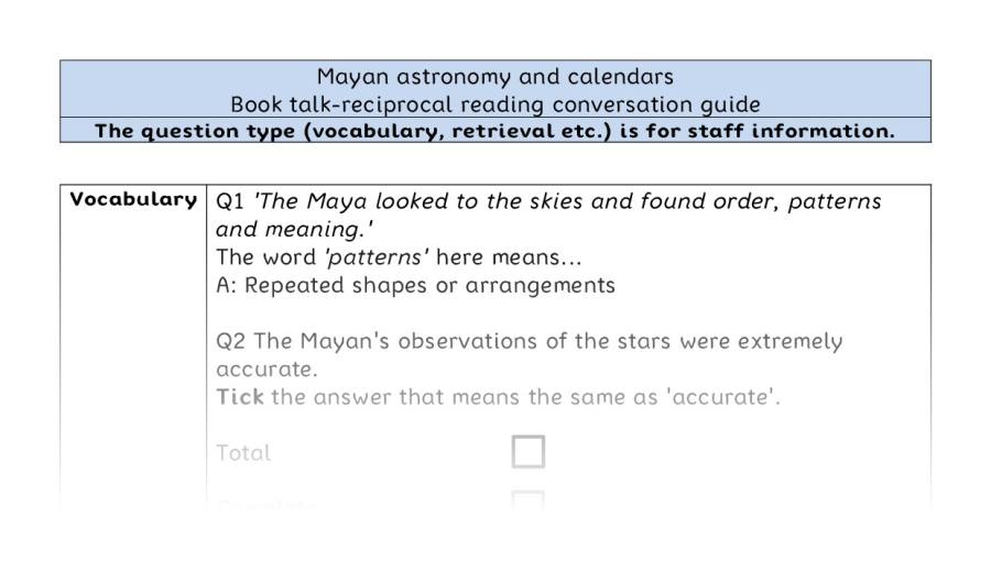 Reciprocal - VRSIPE - Mayan astronomy and calendars